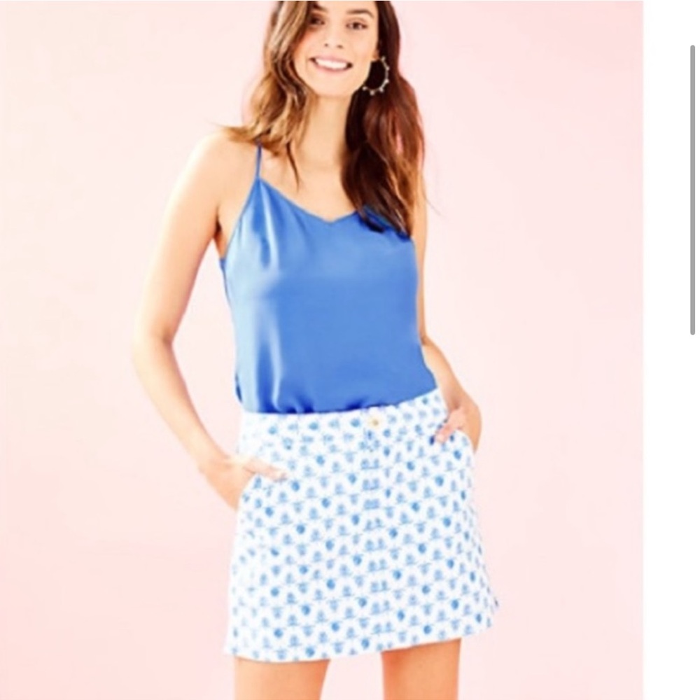 Lilly Pulitzer Nicki Sea Turtle Skort - NWoT - 6
